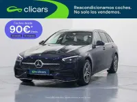 Usado Mercedes C220 200 CV (147 kW) 2022 Azul Familiar