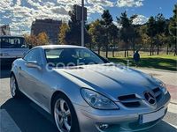 Usado Mercedes SLK200 163 CV (119 kW) 2007 Gris / plata Descapotable