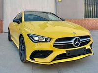 Usado Mercedes CLA35 AMG AMG 306 CV (225 kW) 2020 Amarillo Coupe