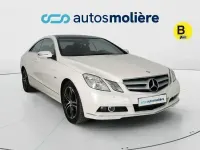Usado Mercedes E250 Avantgarde 204 CV (150 kW) 2009 Blanco Coupe