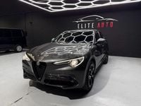 Usado Alfa Romeo Stelvio Ti 210 CV (154 kW) 2021 Gris / plata SUV