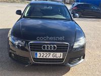 Usado Audi A4 Ambiente 143 CV (105 kW) 2009 Negro Familiar