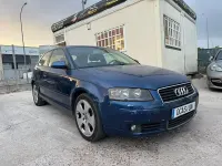 Usado Audi A3 Ambiente 140 CV (102 kW) 2004 Azul Utilitario