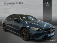 Usado Mercedes CLA250e AMG line 160 CV (117 kW) 2021 Denim blue  metallic paint Coupe