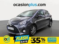 Usado Toyota Yaris Active 90 CV (66 kW) 2015 Gris Utilitario