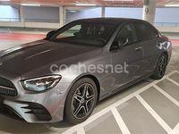 Usado Mercedes E220 194 CV (142 kW) 2022 Gris / plata Berlina