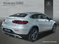 Usado Mercedes GLC220 AMG line 194 CV (142 kW) 2019 Plateado SUV