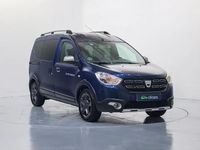 Käytetty Dacia Dokker Stepway 90 HP (66 kW) 2017 Sininen Tila-auto