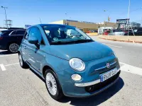 Usado Fiat 500 Lounge 100 CV (73 kW) 2008 Azul Berlina