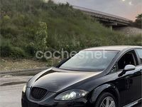 Usado Seat Leon FR 200 CV (147 kW) 2007 Negro Utilitario