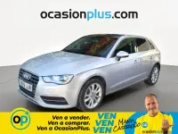 Usado Audi A3 Advanced Plus 110 CV (80 kW) 2015 Gris Berlina