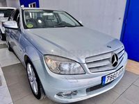 Usado Mercedes C220 Avantgarde 170 CV (125 kW) 2009 Gris / plata Berlina