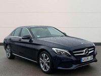 Usado Mercedes C220 170 CV (125 kW) 2017 Azul Berlina