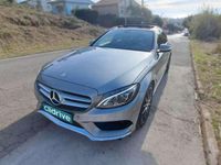 Usado Mercedes C220 170 CV (125 kW) 2015 Gris Familiar