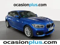 Usado BMW 118 150 CV (110 kW) 2018 Azul Utilitario