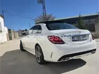 Usado Mercedes C220 AMG line 170 HP (125 kW) 2017 Branco Sedan