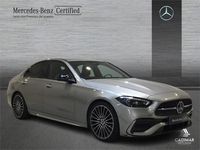 Usado Mercedes C220 AMG line 200 CV (147 kW) 2021 Gris Berlina