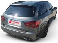 Usado Mercedes C220 194 CV (142 kW) 2021 Gris Familiar