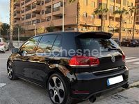 Usado VW Golf VI GTI 210 CV (154 kW) 2010 Negro Utilitario
