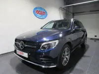 Usado Mercedes GLC250 211 CV (155 kW) 2018 Azul SUV