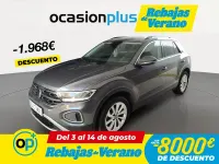 Usado VW T-Roc Life 110 CV (80 kW) 2024 Gris SUV