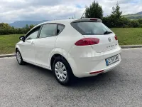 Usado Seat Leon Ecomotive 105 CV (77 kW) 2009 Blanco Utilitario