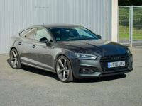 Usado Audi A5 Sportback Exclusive 218 CV (160 kW) 2017 Gris / plata Utilitario