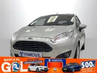 Usado Ford Fiesta Titanium 82 CV (60 kW) 2016 Gris / plata Berlina
