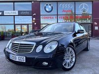 Usado Mercedes E220 170 CV (125 kW) 2008 Negro Berlina