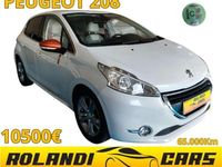 Usado Peugeot 208 Roland Garros 82 CV (60 kW) 2014 Blanco Utilitario