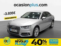 Usado Audi A4 S-Line 190 CV (139 kW) 2018 Gris Berlina