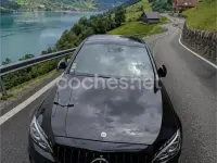 Usado Mercedes C220 AMG line 170 CV (125 kW) 2016 Negro Berlina