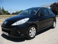 Usado Peugeot 206 70 CV (51 kW) 2009 Negro Berlina