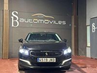 Usado Peugeot 508 Active 150 CV (110 kW) 2015 Negro Berlina