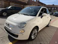 Usado Fiat 500 Lounge 95 CV (69 kW) 2014 Blanco Berlina