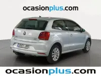 Usado VW Polo Advance 90 CV (66 kW) 2016 Gris plata Utilitario