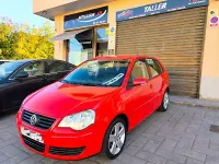 Usado VW Polo Advance 70 CV (51 kW) 2006 Rojo Utilitario