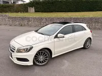 Usado Mercedes A180 AMG line 122 CV (89 kW) 2015 Blanco Utilitario