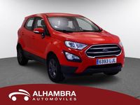 Usado Ford Ecosport Trend 100 CV (73 kW) 2020 Rojo SUV