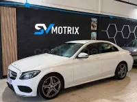 Usado Mercedes C220 170 CV (125 kW) 2017 Blanco Berlina