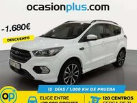 Usado Ford Kuga ST-Line 120 CV (88 kW) 2019 Blanco SUV