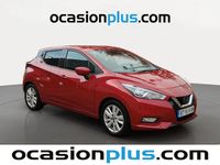 Usado Nissan Micra N-Connecta 101 CV (74 kW) 2019 Rojo Utilitario