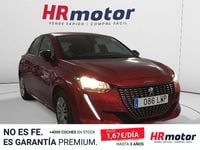 Usado Peugeot 208 Active 75 CV (55 kW) 2022 Rojo Utilitario