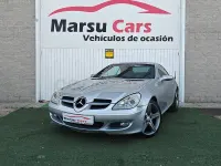 Usado Mercedes SLK200 163 CV (119 kW) 2006 Gris / plata Descapotable