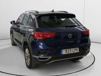 Usado VW T-Roc Advance 111 CV (81 kW) 2021 Azul SUV
