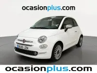 Usado Fiat 500C Lounge 69 CV (50 kW) 2017 Blanco Descapotable