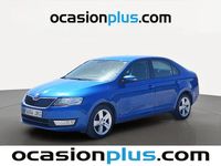 Usado Skoda Rapid Elegance 125 CV (91 kW) 2015 Azul Utilitario