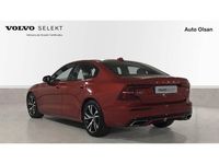Usado Volvo S60 R-Design 250 CV (183 kW) 2021 Rojo fusion red metalizado Berlina