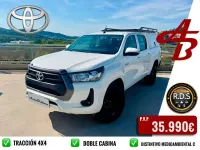 Usado Toyota HiLux 150 CV (110 kW) 2023 Blanco Pickup/Camioneta