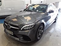 Usado Mercedes C200 136 CV (100 kW) 2019 Gris / plata Berlina